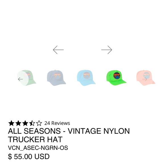 Aviator Nation All Seasons Trucker Hat - - Picture 2 of 3